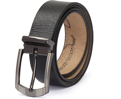 

Celebrino Men Casual Black Genuine Leather Belt