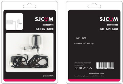 

SJCAM Mini External Microphone for SJ6/SJ7 Camera Microphone