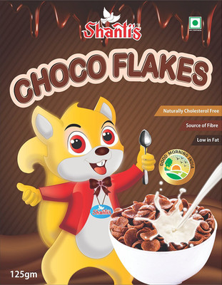 

shanti's Choco Flakes, 125 Grams (set of 2)(125 g, Box)
