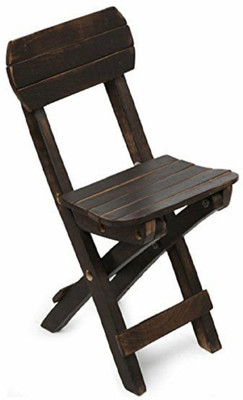 

Worthy Fancy Shoppee Beautifully handcrafted mango wood folding chair for kids(60x32x12cm)(Brown)