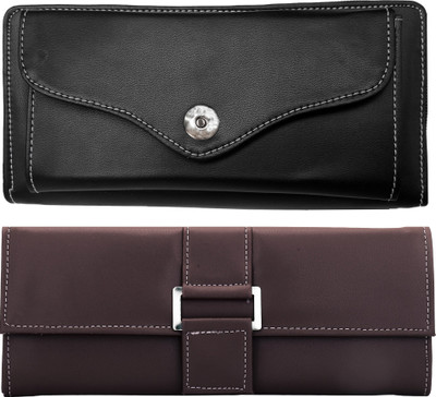 

Lady bar Casual Brown, Black Clutch, Black;brown