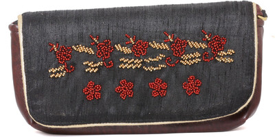 

Hepburnette Casual Black Clutch