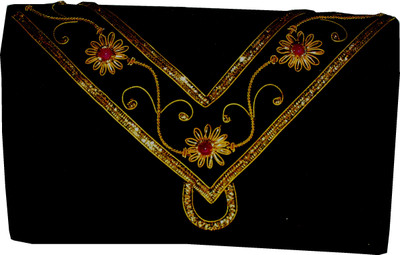 

nameo Party Black Clutch