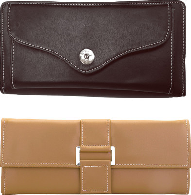 

Lady bar Casual Tan, Brown Clutch, Brown;tan