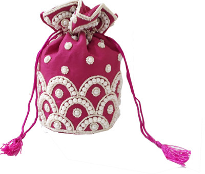 

HimalayaHandicraft Party Pink Clutch