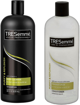 

TRESemme Purify & Replenish Shampoo (828ml) + Conditioner (946ml)(Set of 2)
