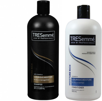 

TRESemme Moisture Rich Shampoo (828ml) + Conditioner (900ml)(Set of 2)