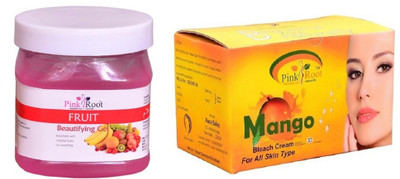 

Pink Root Mango Bleach 250gm, Fruit Gel 500ml(Set of 2)