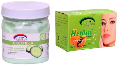 

Pink Root Herbal Bleach 250gm, Cucumber Cream 500ml(Set of 2)