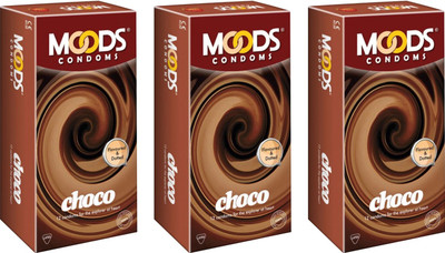 Moods Choco Condom(Set of 3, 30S)