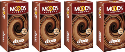 Moods Choco Condom(Set of 4, 40S)