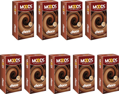 Moods Choco Condom(Set of 9, 90S)
