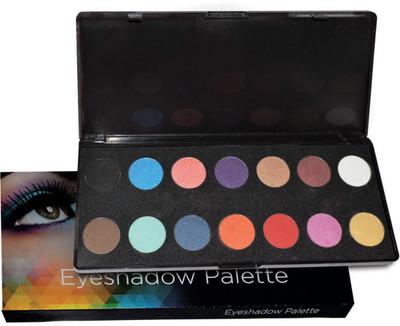 

Arwa Beauty Care Eyeshadow Palette 28 g(Black, Brown, Blue, Pink, Orange, Red, White)