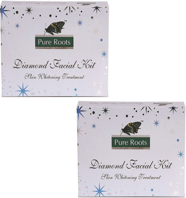 

Pure Roots DIAMOND FACIAL KIT 100 GM. 100 g(Set of 2)
