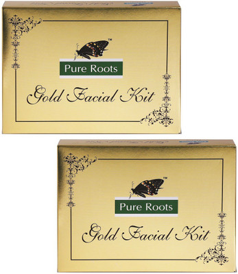 

Pure Roots GOLD FACIAL KIT 100 GM. 100 g(Set of 2)