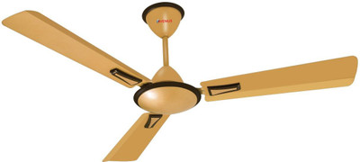 

Venus ADORNA METALLIC CEILING FAN48" AM1200 GOLD SHIMMER 3 Blade Ceiling Fan(Gold Shimmer, Pack of 1)
