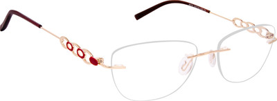 

David Blake Rimless Cat-eyed Frame(50 mm