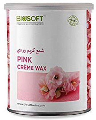 

Biosoft Pink Cream Wax Waxing Solution Wax(800 ml)