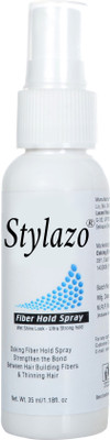 

stylazo Hair Building Fiber Hold Spray 35ml, can be used with all hair fibers & hair styling Spray(35 ml)