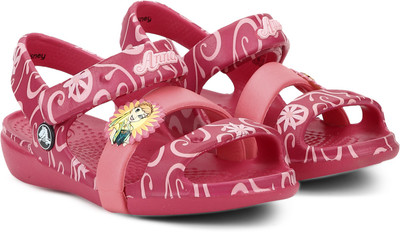 

Crocs Boys & Girls Sling Back Sports Sandals(Pink, Raspberry