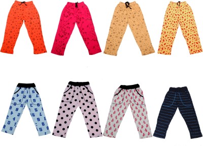 IndiWeaves Track Pant For Boys(Multicolor, Pack of 8)