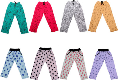 IndiWeaves Track Pant For Boys(Multicolor, Pack of 8)