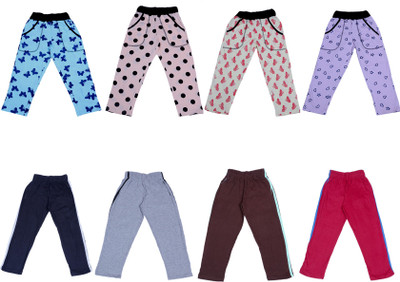 Indistar Track Pant For Girls(Multicolor, Pack of 8)