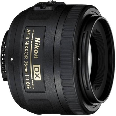 Nikon AF-S DX NIKKOR 35 mm f/1.8G Lens(Black, 18 – 400)