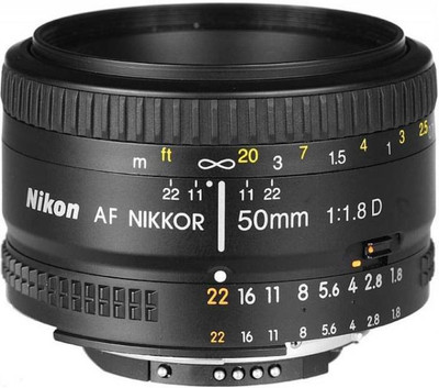 

Nikon NIKON_50mm_F1.8D_PP Lens(Black, 90)