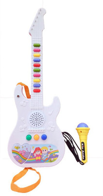 

Happiesta Musical Guitar With Mike(White)