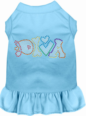 Mirage Pet Products Dress for Dog(Baby Blue