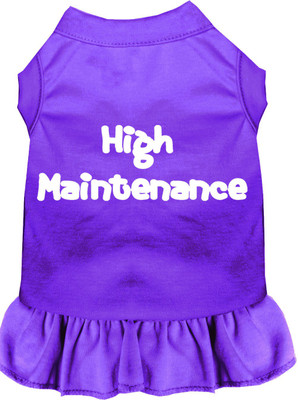 Mirage Pet Products Dress for Dog(Purple