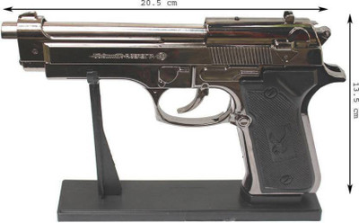 

BISMAADH Designer Mouser Gun Pocket Lighter(Silver)