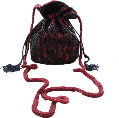 

HimalayaHandicraft Potli Bag Potli(Red)