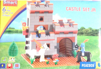 

P17 collection Smart block Castle set JR for kids ( 450 pcs)(450 Pieces)