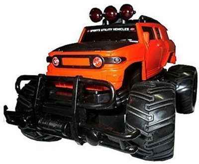 

MAGNIFICO emote Control Car Off Road Cross Country Hummer Style Monster Truck Mad Racing Series 1:20 Orange(Orange)