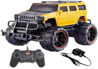 

MAGNIFICO Remote Control Car Off Road Cross Country Monster Truck Mad Racing Series 1:20(Yellow)