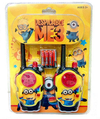 

TALKING GANESHA Shanaya Toys Walkie Talkie with 2 Player System Toy for kids - MINION