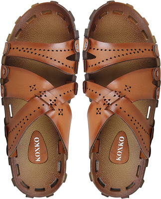 

Koxko Men Tan Sandals