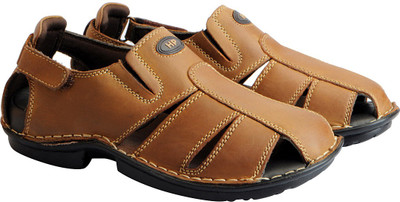 

Hush Puppies Men Tan Sandals