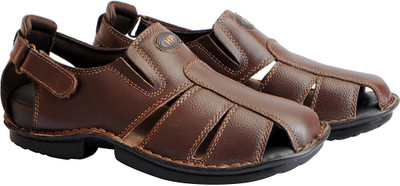 

Hush Puppies Men Brown Sandals