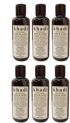 

Khadi Henna & Tulsi Shampoo (210 ml) Pack of 6(210 ml)
