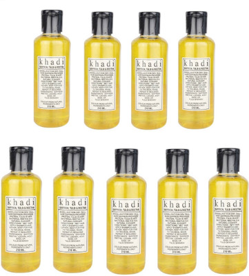 

Khadi Shampoo Saffron Tulsi Reetha (210 ml) Pack of 9(210 ml)