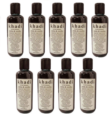 

Khadi Henna & Tulsi Shampoo (210 ml) Pack of 9(210 ml)