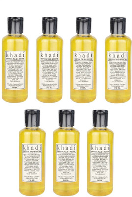 

Khadi Shampoo Saffron Tulsi Reetha (210 ml) Pack of 7(210 ml)