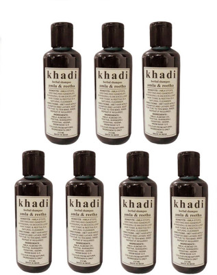 

Khadi Amla & Reetha Shampoo (210 ml) Pack of 7(210 ml)