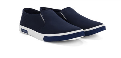 Imcolus Men's Casual Slip on Sneakers Slip On Sneakers For Men(Navy)