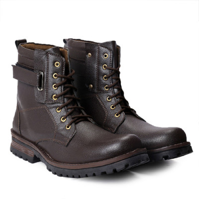 

Red Rose Boots For Men(Brown