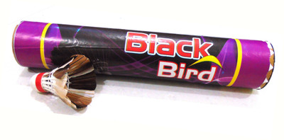 

BlackBird Brown High Quality Fast Speed Birdie Feather Shuttlecock - Pack of 10 Feather Shuttle - Brown(Fast, 79, Pack of 10)