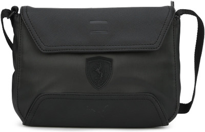 

Puma Women Casual Black PU Shoulder Bag